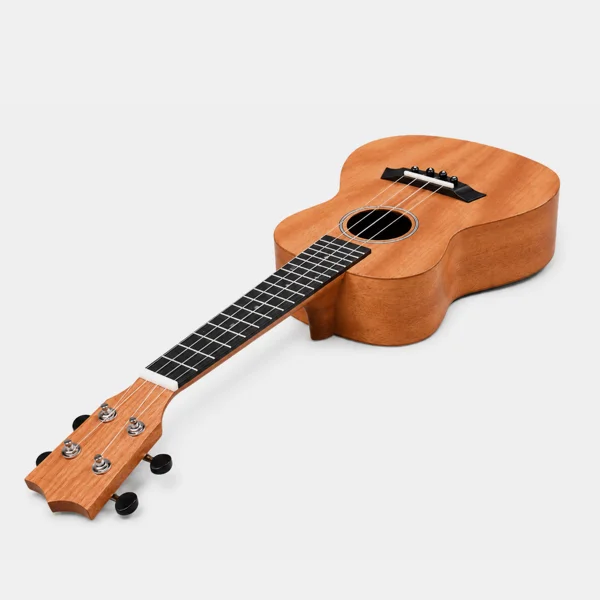 26in mahogany body rosewood fingerboard ukulele, cotton bag, capo, strap, picks*2, tuner, Strings, Dust cloth view 6
