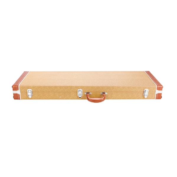 [Replace 24852220 Don't sell on Amazon]High Grade Electric Guitar Square Hard Case for GST GTL 170 SG and Burning fire Style Flat Yellow view 4