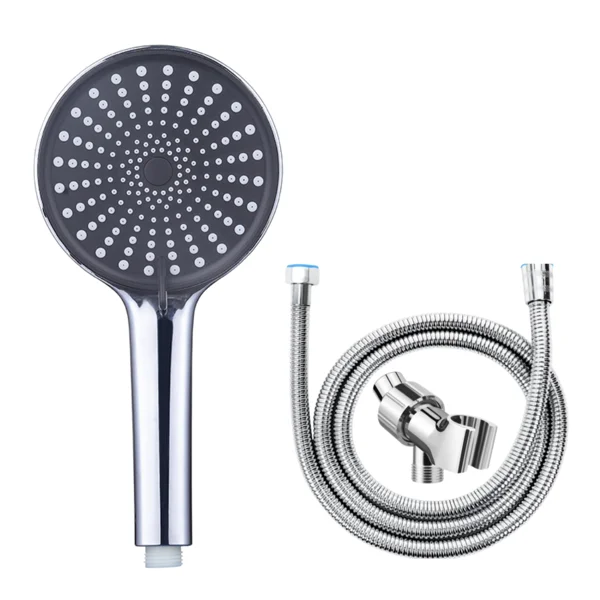 3 Spray Settings High Pressure Shower Head Spray W/ 1.5M Hose Set (US Logistics only For USPS.TK/TMEU only For self-pickup)