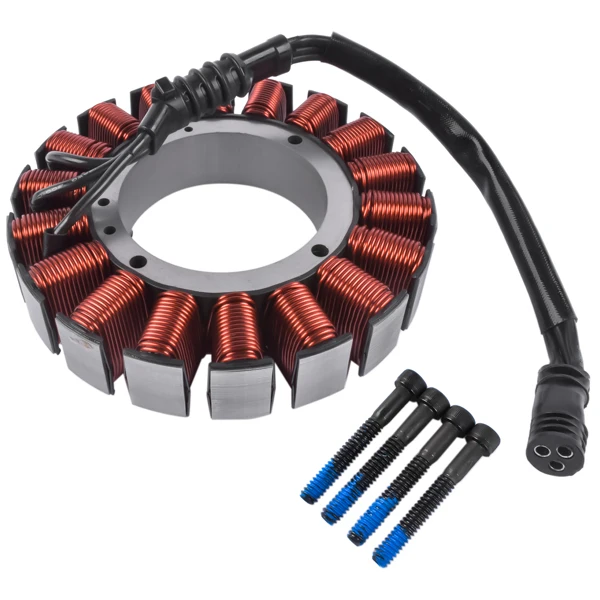 Cycle Electric Stator 3-Phase 50 Amp Fits for Harley-Davidson Touring Street Glide 2006-2016 view 3