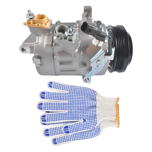 A/C Compressor Assy Fit for Lincoln Navigator 18-22 Ford F150 Expedition 3.5L 168386 view 6