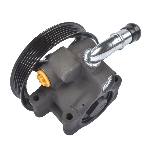 Power Steering Pump w/ Pulley Replacement for Ford E-150 E-250 E-350 F-350 F-450 F-550 Super Duty 1997-2007 1C2Z3A674AA view 3