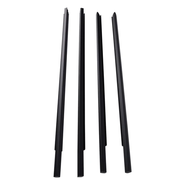 Window Weatherstrips Molding Trim Seals Fit For Dodge Ram 1500 2009-2023 Fit For Dodge Ram 4500 2011-2022 55112376AH, 55112377AH, 55372138AH, 55372139AH