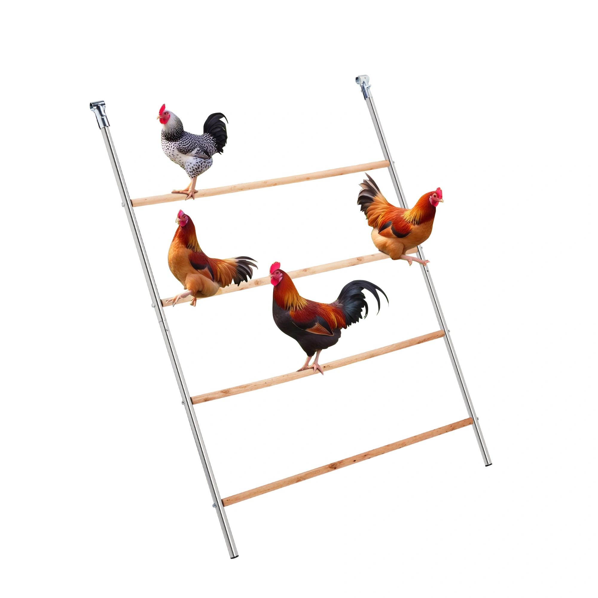 104x143cm Outdoor Chicken Perch Roost for Poultry Coops & Runs view 9