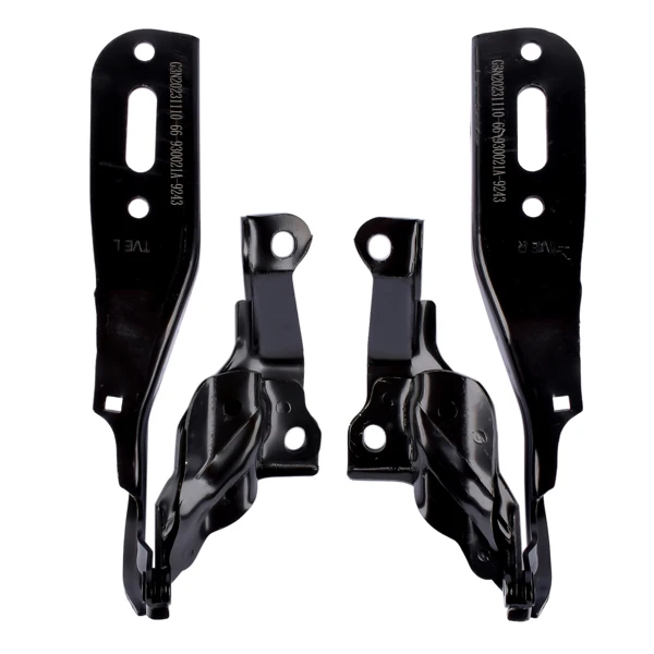 Driver & Passenger Side Hood Hinges Set HO1236159 HO1236160 for Honda Accord 2018-2022 60120TVAA00ZZ 60170TVAA00ZZ view 2