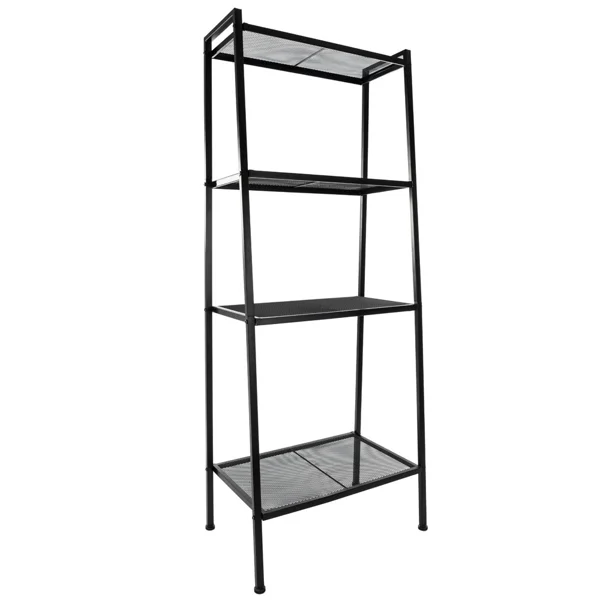 Widen 4 Tiers Bookshelf Black view 6