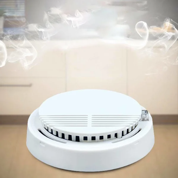 Smoke Alarm Detector Home Fire Safety Sensor Alert Battery Included view 6