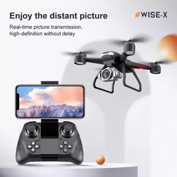3 batteryV14 Professional Drone 6K HD Dual Camera Wifi FPV Portable RC Quadcopter, Drones suitable for adults/beginners.Logistics is randomly sent by UPS/UNI/GOFO/USPS/. view 5