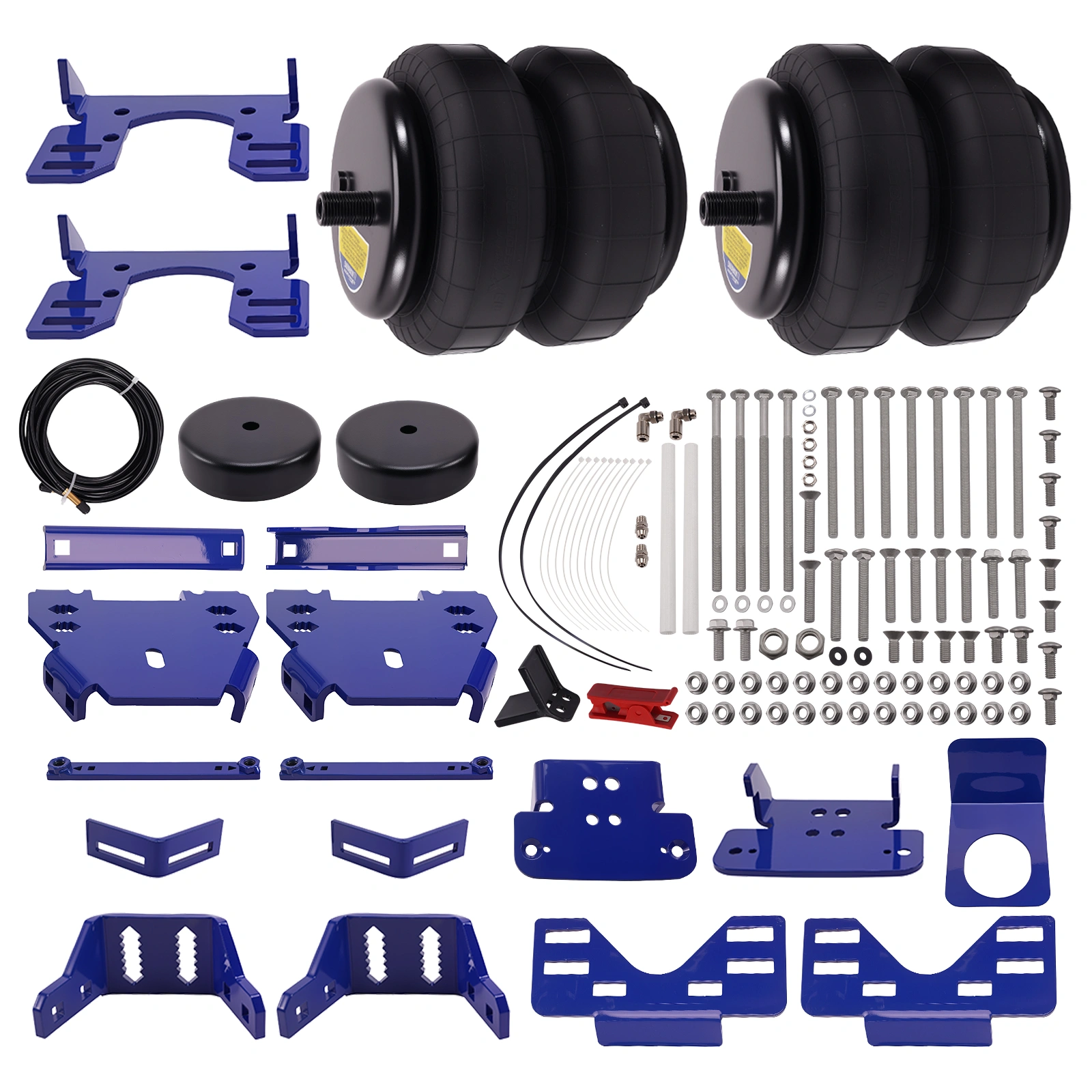 Rear Air Spring Bags Kit with Air Lines for Ford F-250 F-350 RWD AWD 2022-2025 Suspension Lift view 6