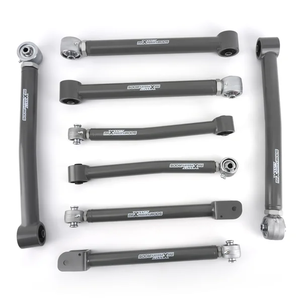 Full Set Adjustable Control Arms 0-6" Lift Fit for 2007-2018 Jeep Wrangler JK view 2