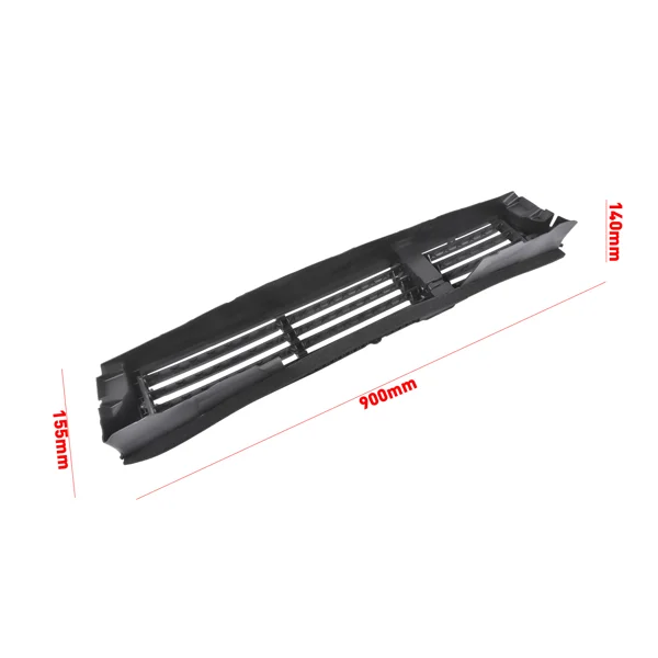 Plastic Radiator Shutter Assembly Fits for NissanRogue Sport Utility 1.5L L3 2.5L L4 2021-2023 Black 1Pc view 5