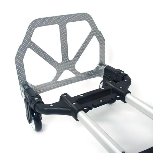 Portable Folding Collapsible Aluminum Cart Dolly Push Truck Trolley Black view 6