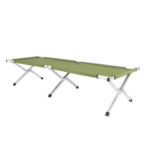 RHB-03A Portable Folding Camping Cot with Carrying Bag Army Green view 2