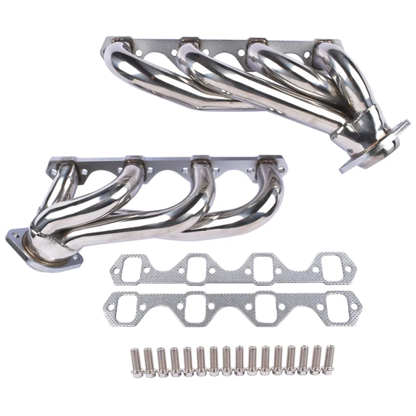 Exhaust Manifold Headers Stainless Steel for 1979-1993 Mustang 5.0 V8 GT LX SVT view 5