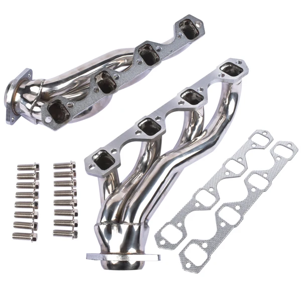 Exhaust Manifold Headers Stainless Steel for 1979-1993 Mustang 5.0 V8 GT LX SVT view 6
