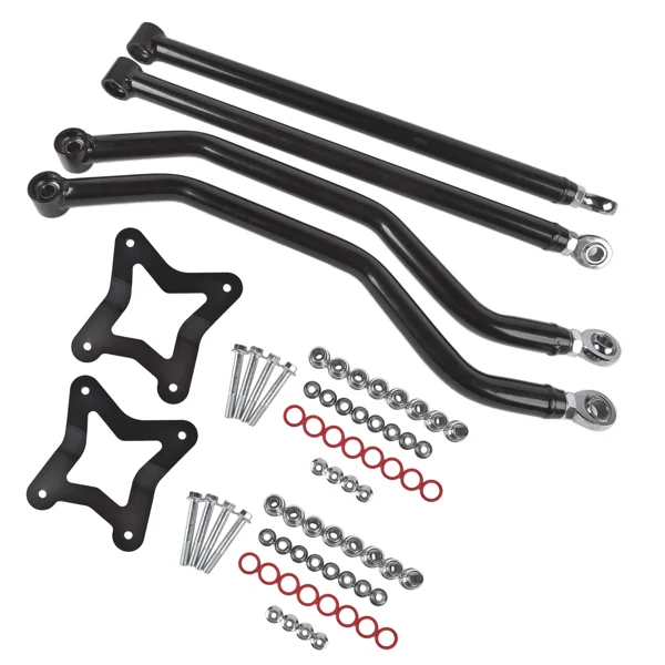 Black Steel Radius Arm Set Rear Fit for Polaris RZR XP 1000 & XP 4 1000 from 2014