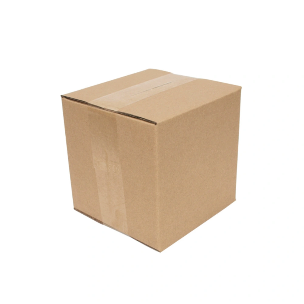 100 Pack Corrugated Paper Boxes 4x4x4 Inches (10x10x10cm) Yellow Small Shipping Mailing Boxes