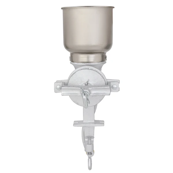 500# Home Use Hand Cranking Operation Grain Grinder Silver view 4