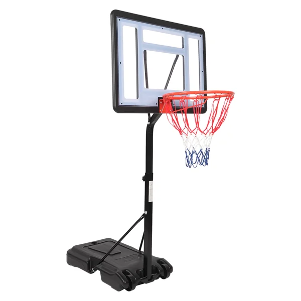 HY-B064S Portable Movable Swimming Pool PVC Transparent Backboard Basketball Stand (Basket Adjustment Height 1.15m-1.35m) Maximum Applicable For 7 # Ball view 6