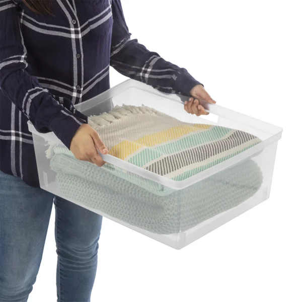 (2 pack) Wide 4 Drawer Tower, Plastic Storage Organizer with Removable Clear Bins, Easy to Assemble - No Tools Needed, Black (Shipment from Walmart) view 4