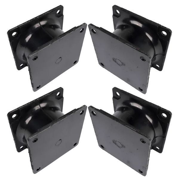4 Pack Vibratory Plate Compactor Rubber Isolator Shock Mount Replacement for Bobcat PCF64 Stanley HS6000 HS6019 HS6100 HSX6 HS8000 view 3