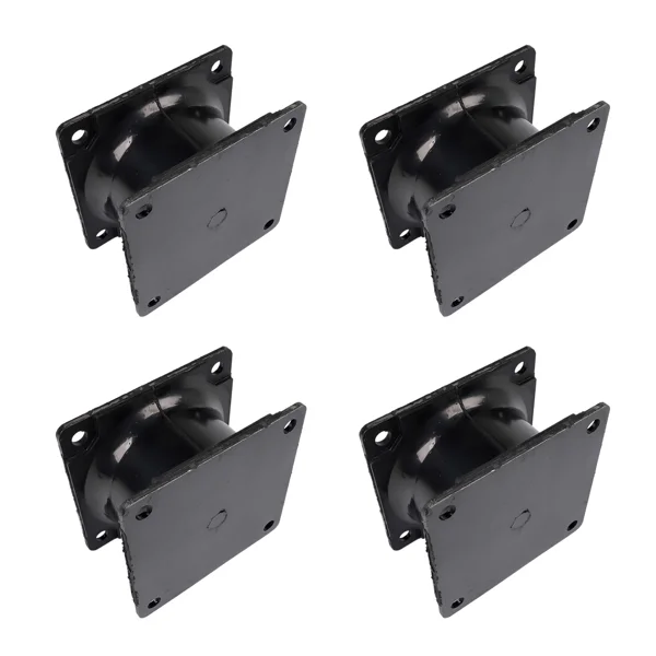 4 Pack Vibratory Plate Compactor Rubber Isolator Shock Mount Replacement for Bobcat PCF64 Stanley HS6000 HS6019 HS6100 HSX6 HS8000 view 4