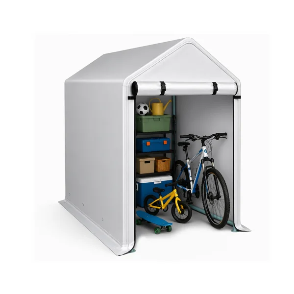 3x6 FT Storage Shed, Heavy Duty Bike Tent