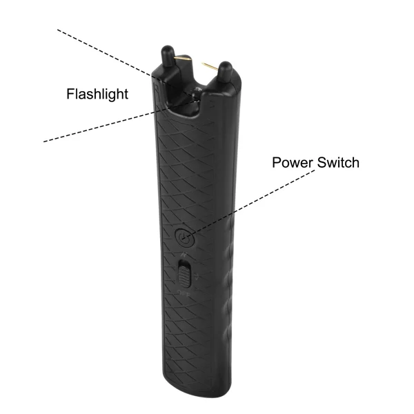 Electric Repeller Handheld Pig and Cattle Repeller Livestock Repeller Usb 23 Cm view 2
