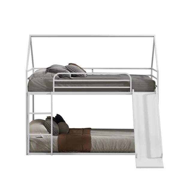 Twin over Twin House Bed view 3