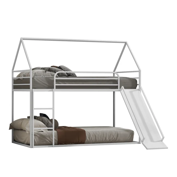 Twin over Twin House Bed view 4