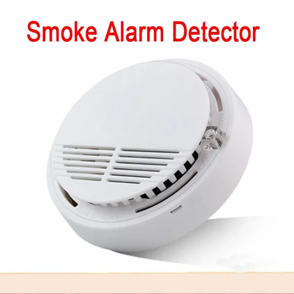 (2 Pack) Smoke Alarm Detector Home Fire Safety Sensor Alert Battery Included view 3