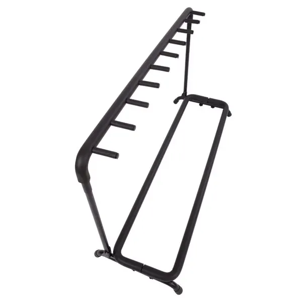 9-Slot Guitar Holder Rack Stand Black view 5