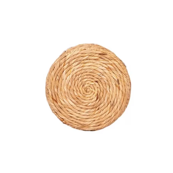12" Round Bulrush Basket Planter view 4