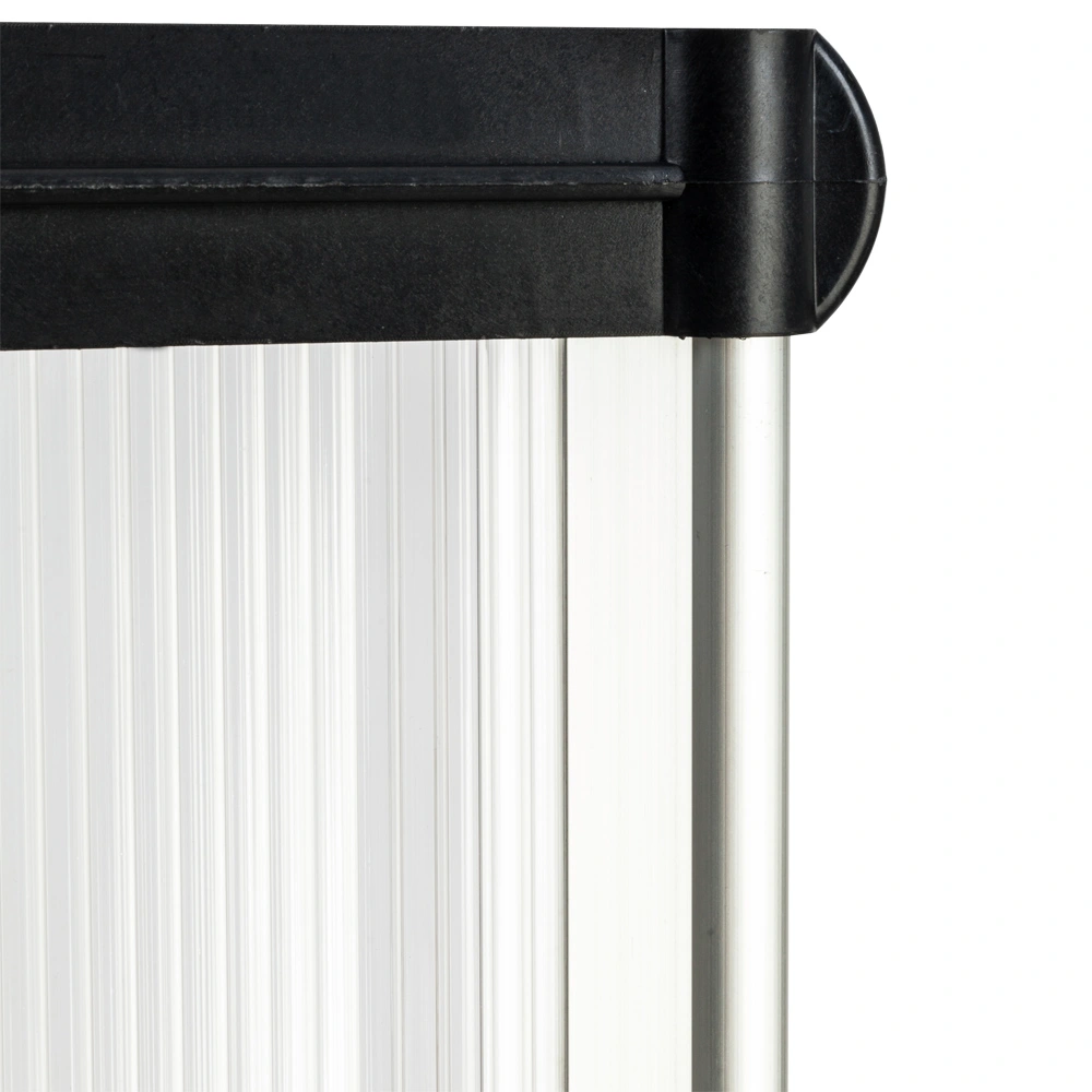 HT-200x100 Door & Window Rain Cover Eaves Protector, Black Holder for Home Use view 11