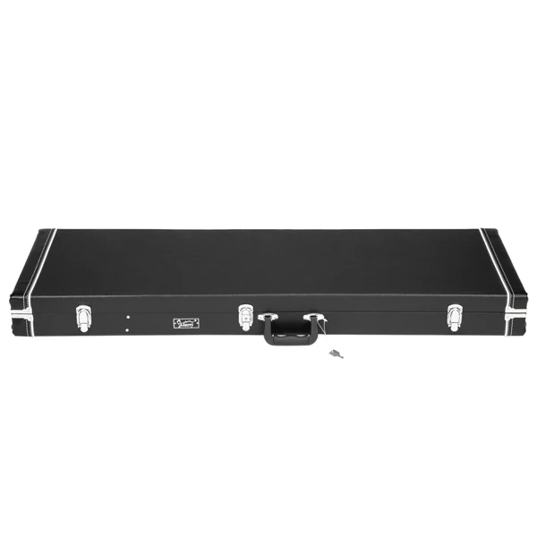 High Grade Electric Guitar Square Hard Case Flat Black view 3