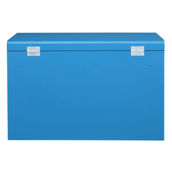 5-Drawer Lockable Steel Tool Chest, 330 lbs Capacity, Blue Heavy-Duty Tool Storage Cabinet with Drawer Liners & Lid Support for Workshop/Garage Maintenance view 5