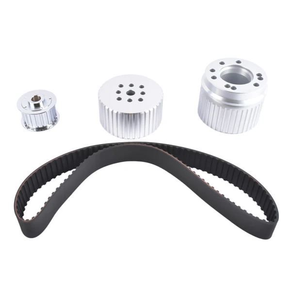 Belt Drive Pulley Set for BBC Big Block Chevy Gilmer 396 427 454 Engines Billet Aluminum view 2