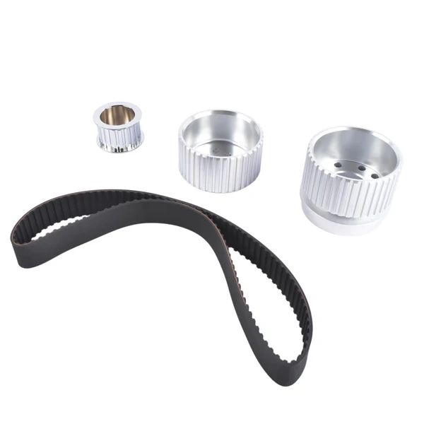 Belt Drive Pulley Set for BBC Big Block Chevy Gilmer 396 427 454 Engines Billet Aluminum view 3