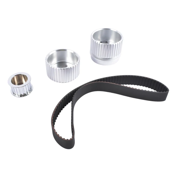 Belt Drive Pulley Set for BBC Big Block Chevy Gilmer 396 427 454 Engines Billet Aluminum view 4
