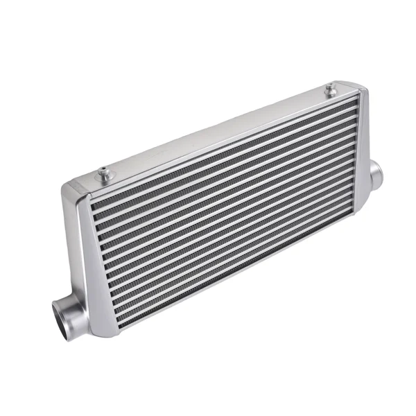 Universal Intercooler 600x300x76mm Fit For Front Mount - Tube + Fin 3" In/Outlet view 3