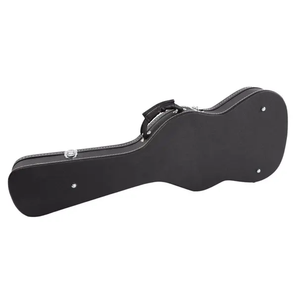 ST High Grade Electric Guitar Hard Case Microgroove Flat Surface Black view 4