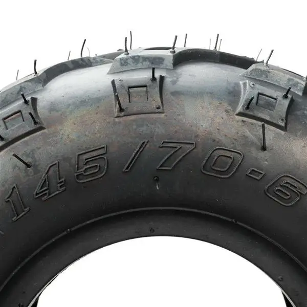 2 ATV Go Kart Tires 145/70-6 4PR P361 B 4 Ply Rated Black New view 2
