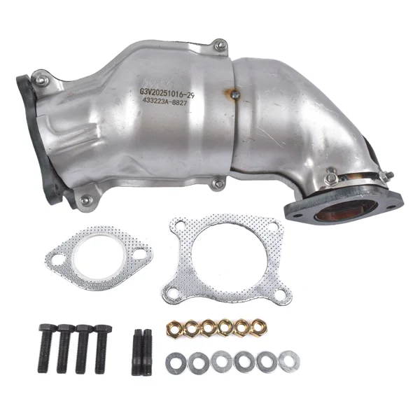 Stainless Steel Catalytic Converter Replacement for Subaru WRX 2015-2021, Forester XT 2014-2018 44612-AA770 44612-AA771 view 6