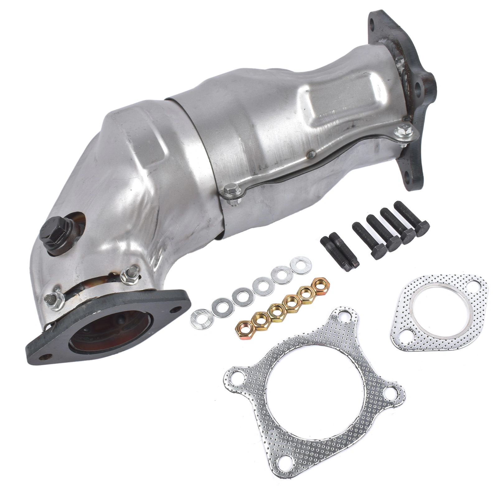 Stainless Steel Catalytic Converter Replacement for Subaru WRX 2015-2021 Forester XT 2014-2018 | 44612-AA770 44612-AA771 view 4