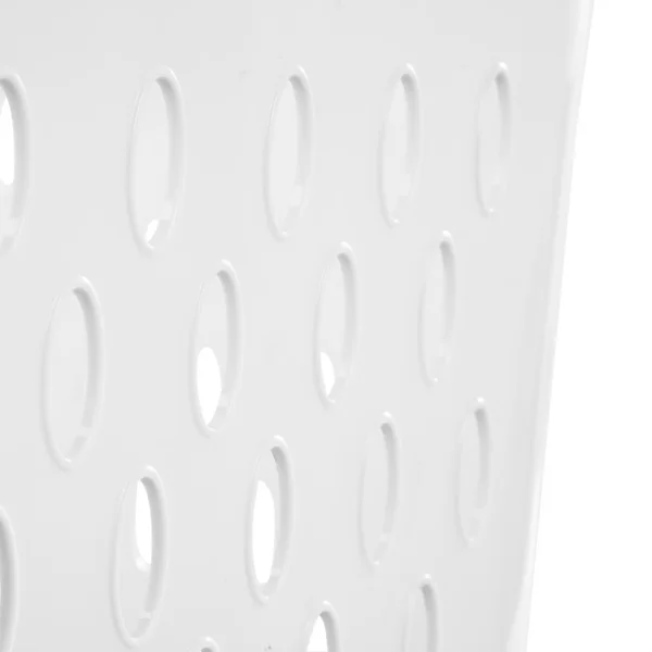 (2 pack) Extra Large 2.7 Bushel Plastic Laundry Basket with 2 Carry Handles, White, Adult (Shipment from Walmart) view 2