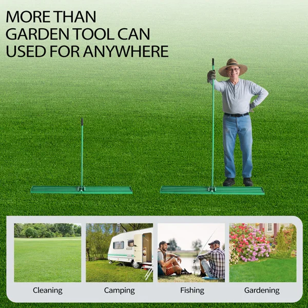 36*9.8*75inch Lawn Leveling Rake view 3