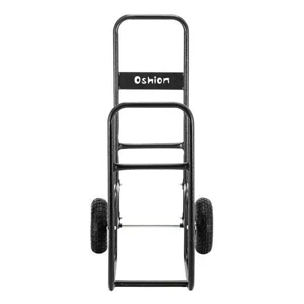 Firewood Cart 220LBS with Large Wheels, Fireplace Log Rolling Caddy Hauler, Wood Mover Outdoor Indoor Storage Holder Rack, Heavy Duty view 5