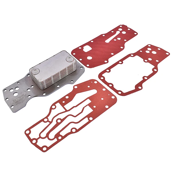Engine Oil Cooler Fits Dodge Ram 2500 3500 Cummins 5.9L ISB 03-06 w/ Gaskets view 2