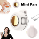 Portable Clip-On Small Silent Bladeless Fan USB Rechargeable 3-Speed Mini Fans (products W/ battery US Logistics For DHL Ground/ Fedex Ground. TK/TMEU only For self-pickup, self-pickup Cannot use USPS) - Image 7