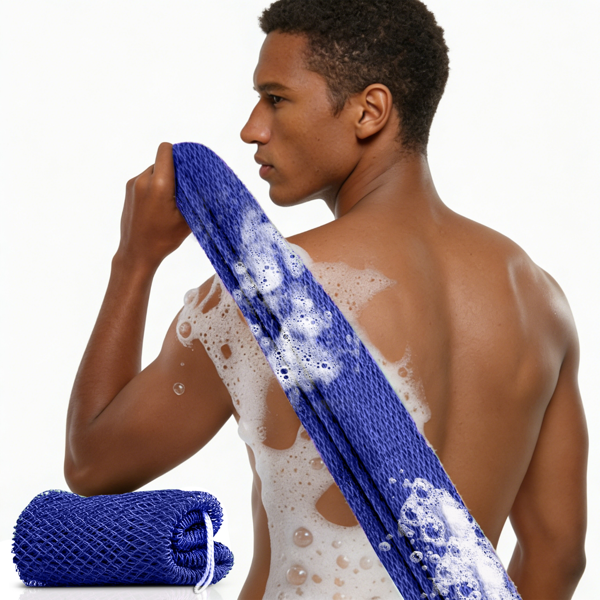 03478370_1 African Exfoliating Net Sponge,Stretch Exfoliating Mesh Sponge,African exfoliating netSponge - Image 1